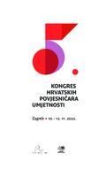 5. kongres hrvatskih povjesničara umjetnosti : knjižica sažetaka