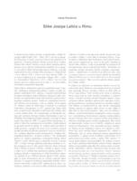 prikaz prve stranice dokumenta Slike Josipa Lalića u Rimu