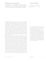 prikaz prve stranice dokumenta Pledoaje za perifernu strukturu – središte i periferija u tumačenjima Božidara Gagre