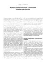 prikaz prve stranice dokumenta Moderna između očuvanja i preobrazbe: bilance i perspektive